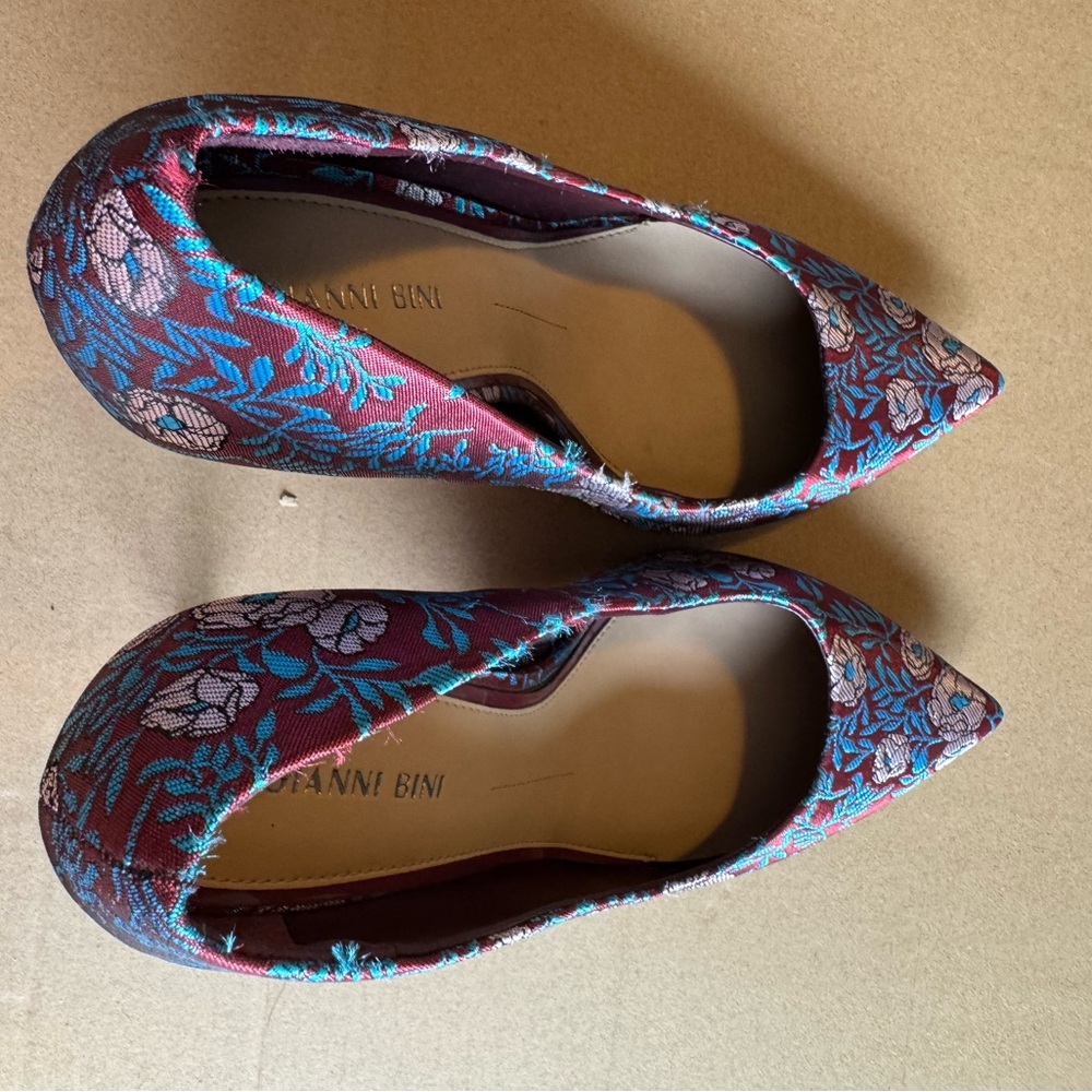 Gianni bini floral high heels size 10 - Picture 6 of 7